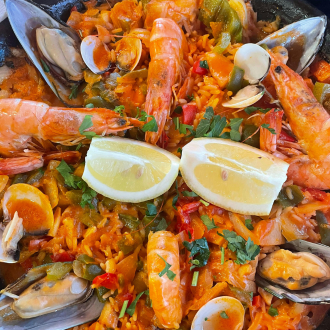 Egy tál Spanyolország: paella